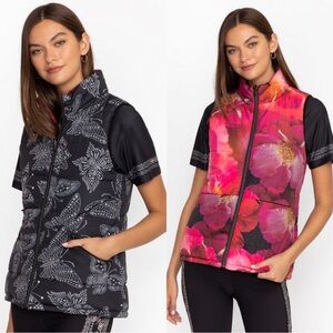 Johnny Was NWT Braemar Puffer Vest Jacket XS